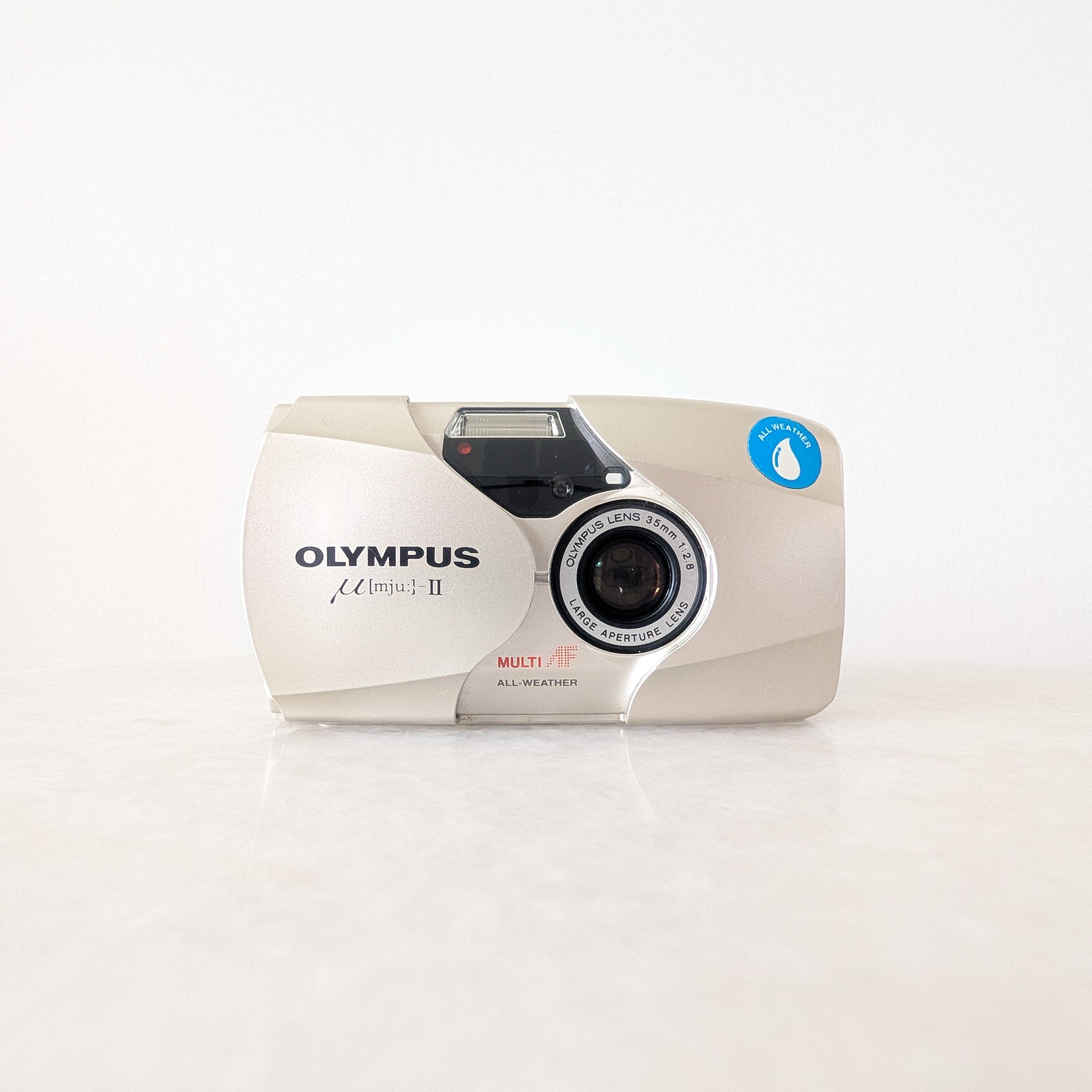 Olympus MJU II - Silver – Negative club