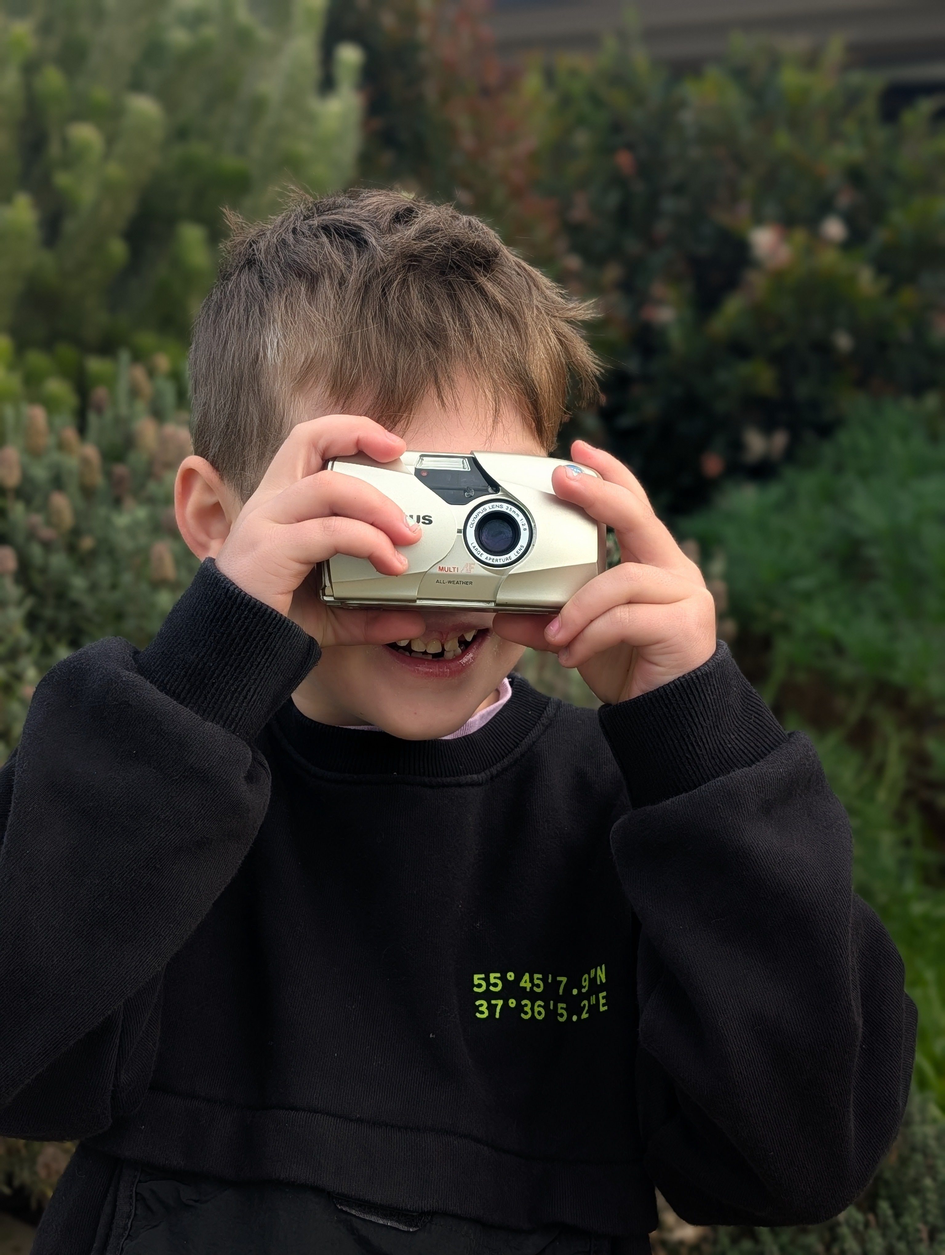 What a six-year-old taught me about film photography